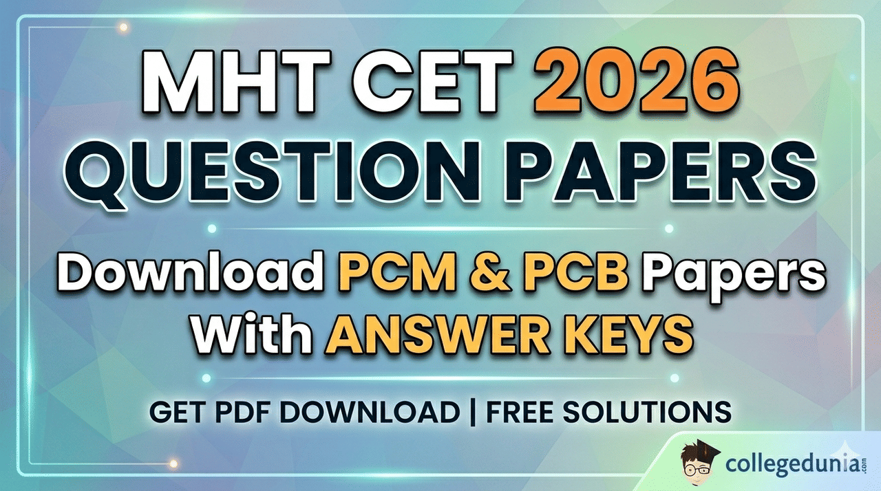 MHT CET 2026 Question Paper