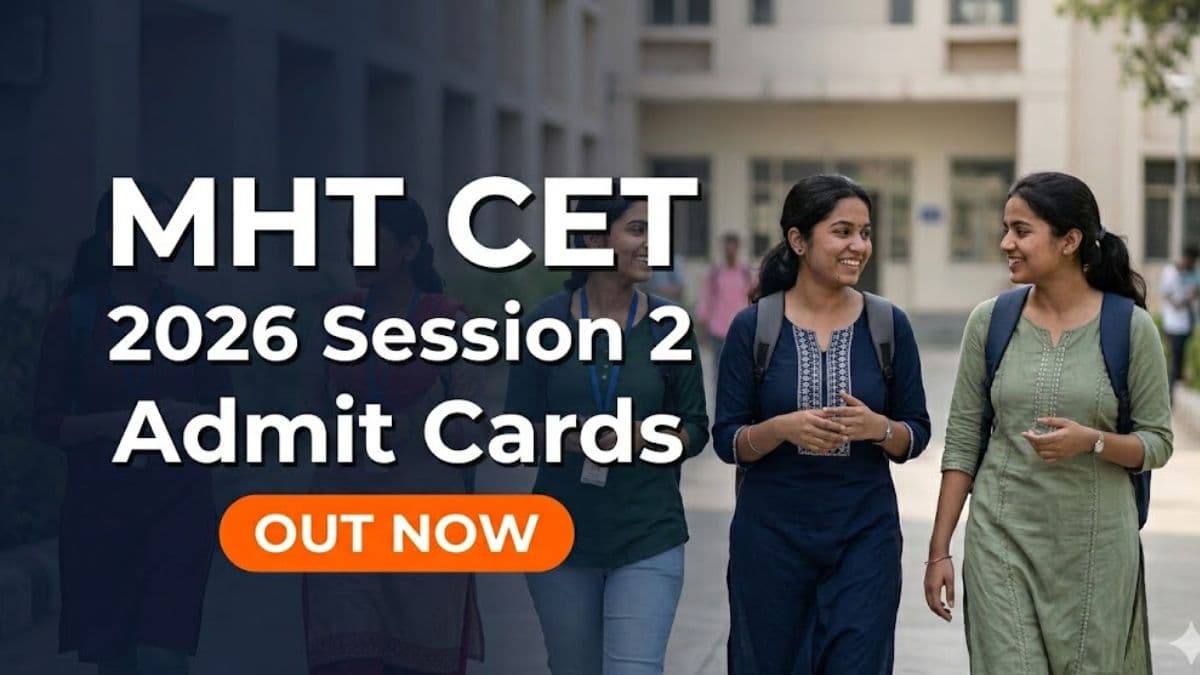 MHT CET 2026 Session 2 Admit Card
