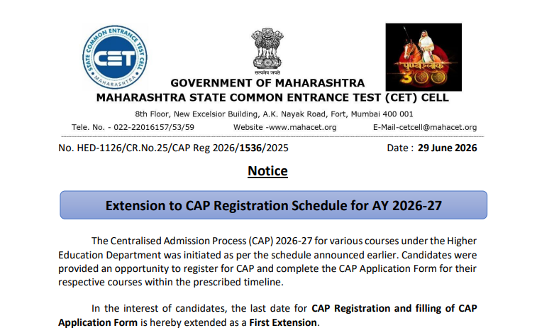 MAH 3-Year LLB CAP 2026