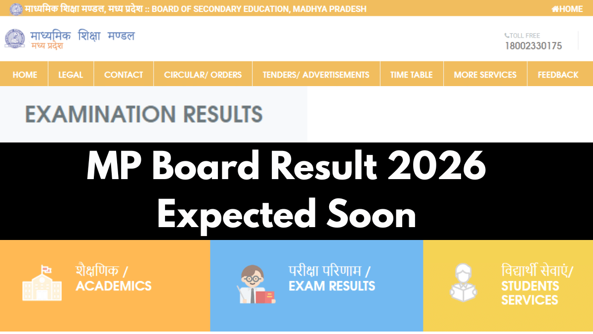 MP Board Result 2026 Expected by April 15