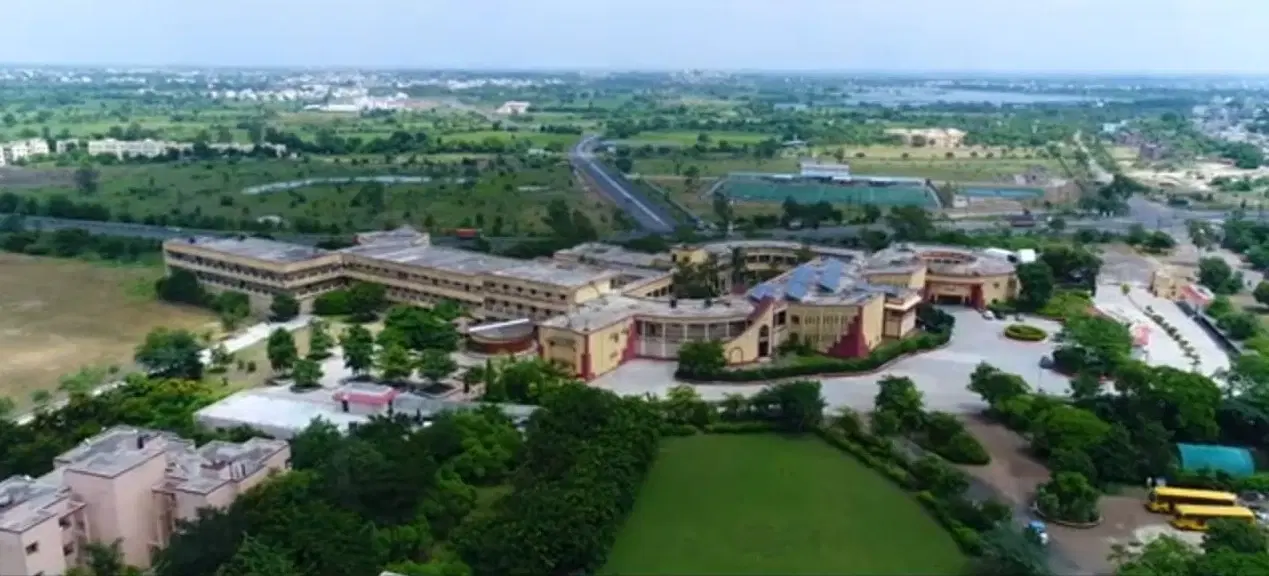 Mandsaur University Aerial View