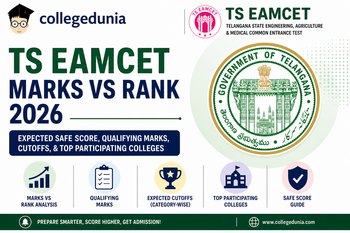 TS EAMCET Marks vs Rank