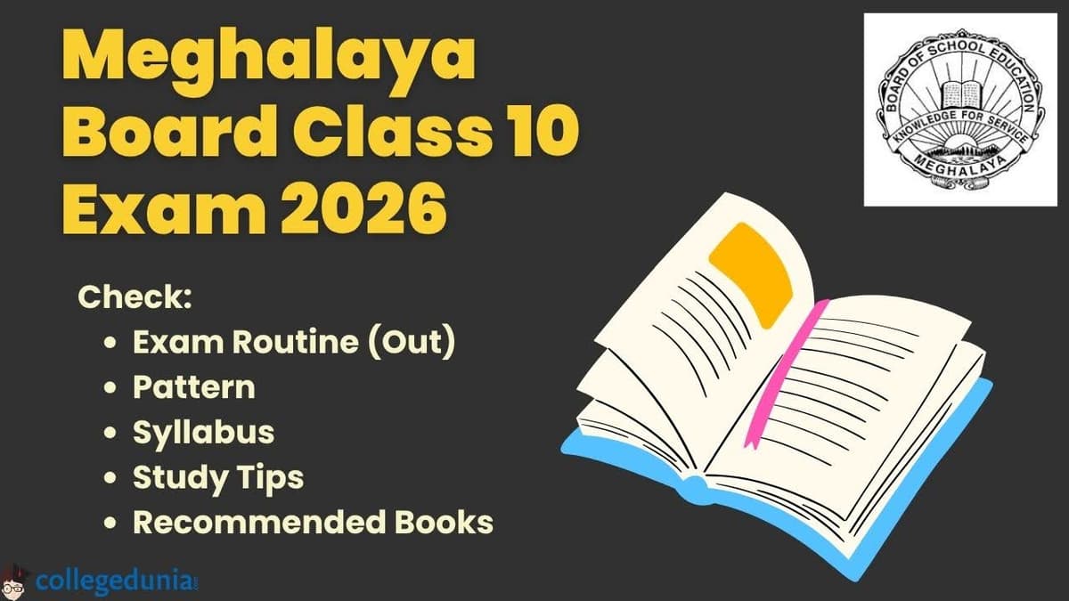  Meghalaya Board Class 10 Exam 2026