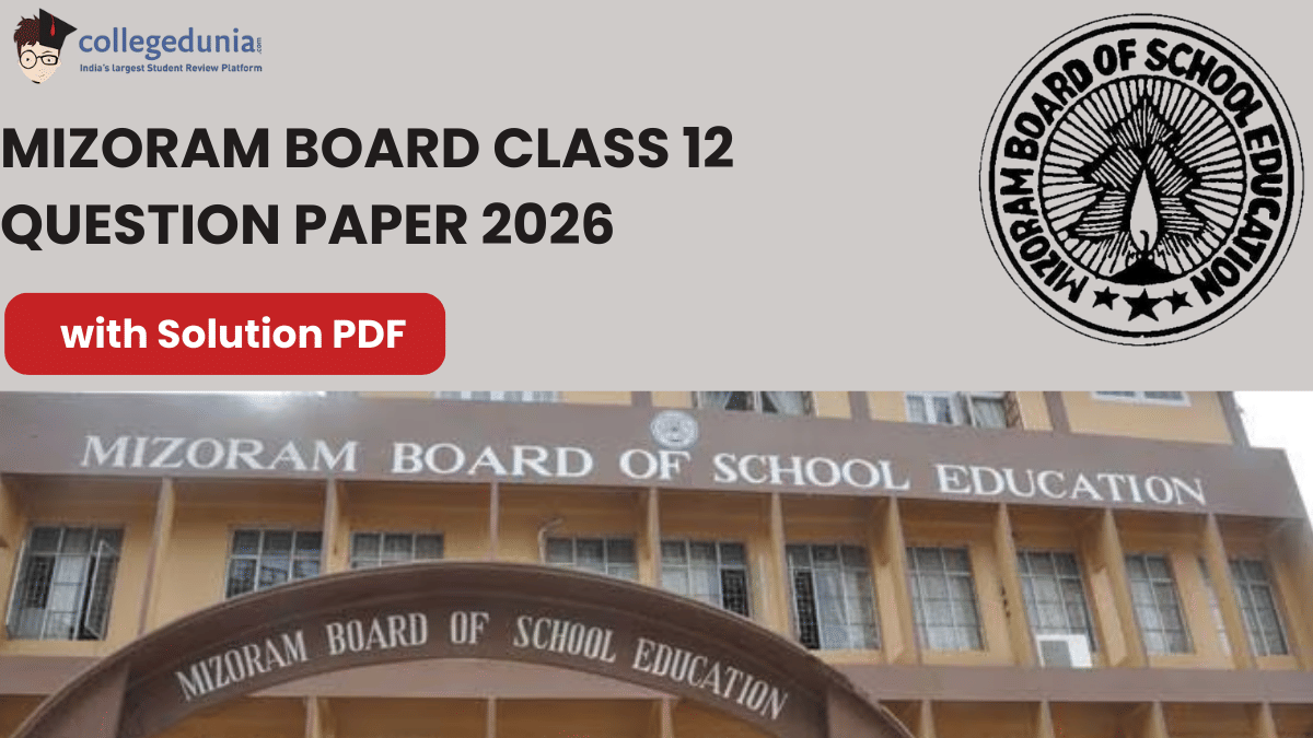 Mizoram Board Class 12 Question Paper 2026