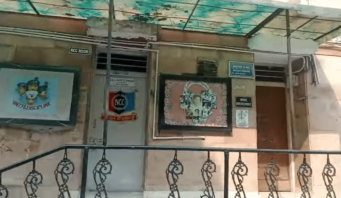 Kalindi college NCC room