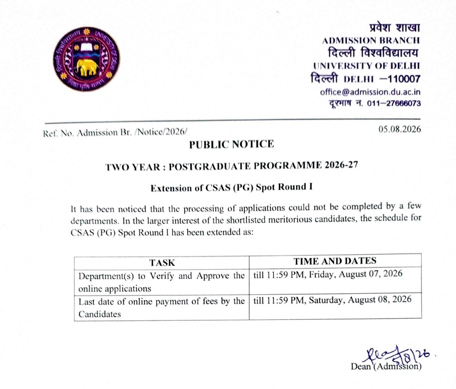 DU NCWEB Registration 2026, Admission Dates, Fees, Cutoff, Teaching Centres