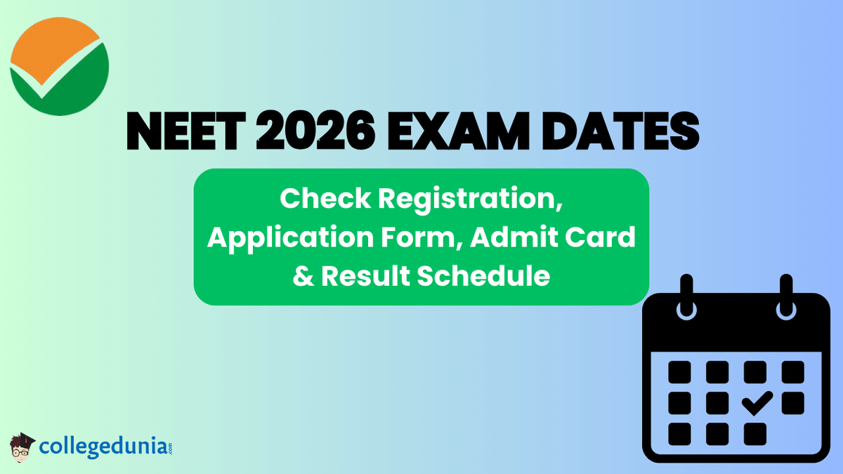 NEET 2026 Exam Dates
