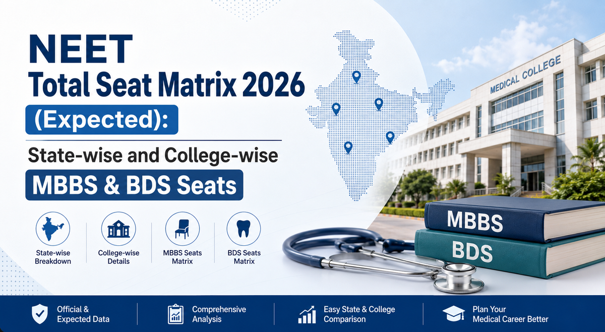 NEET 2026 Seat Matrix