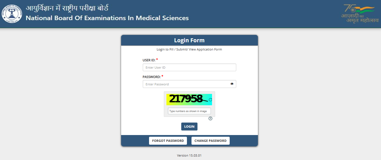 NEET PG Login