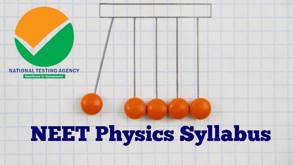 NEET Physics Syllabus 2026