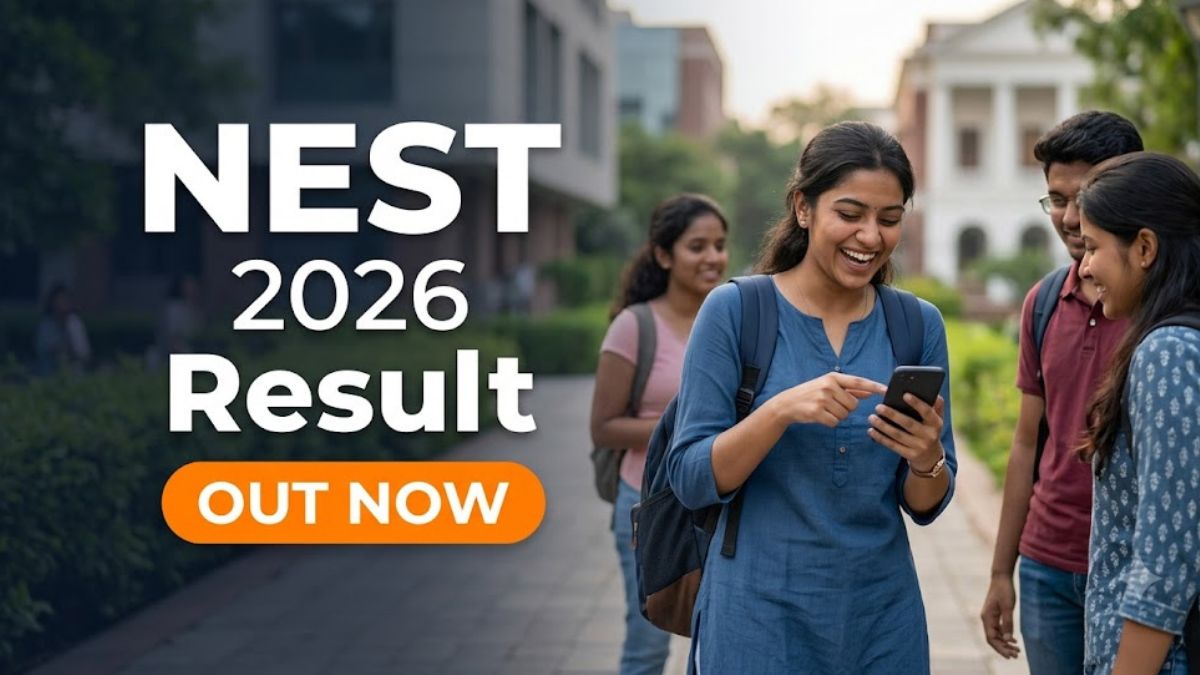NEST 2026 Result Out at NISER Check Merit List and EoI Deadline July 6