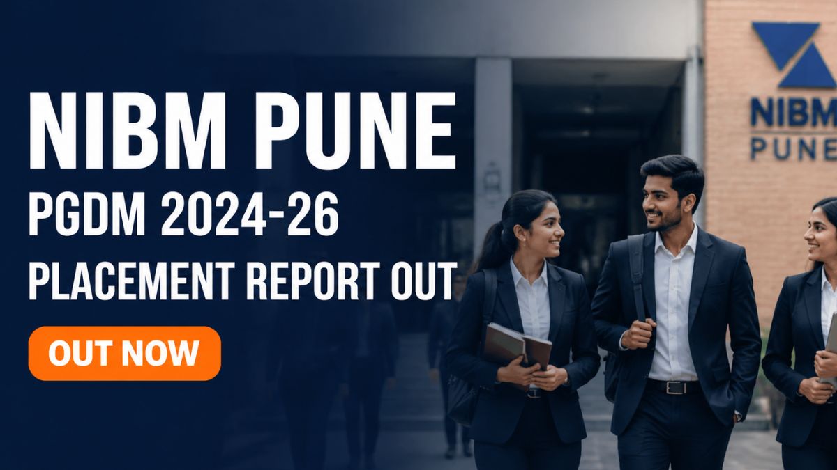 NIBM Pune Releases PGDM 2024-26 Placement Report; 98% Placed