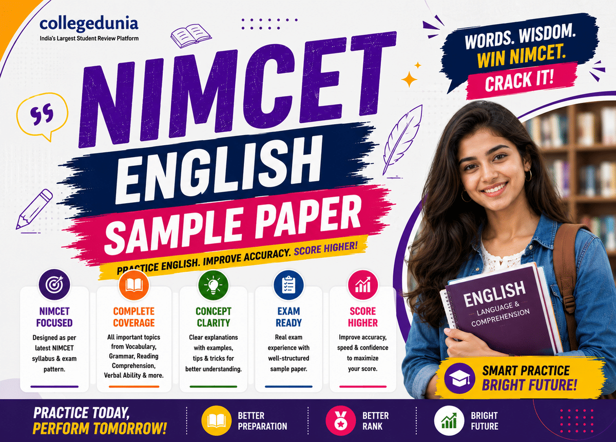 NIMCET English Sample Paper
