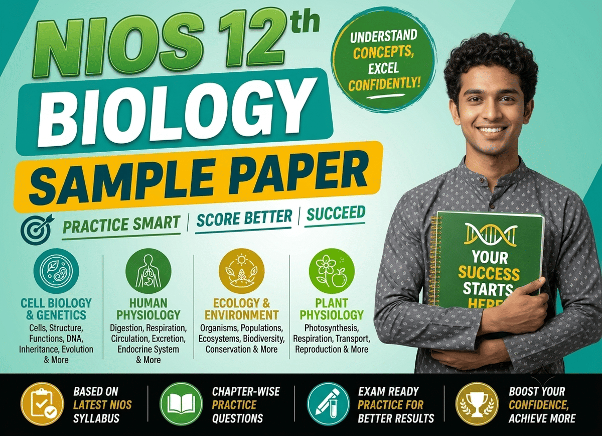 NIOS 12 th Biology Sample Paper