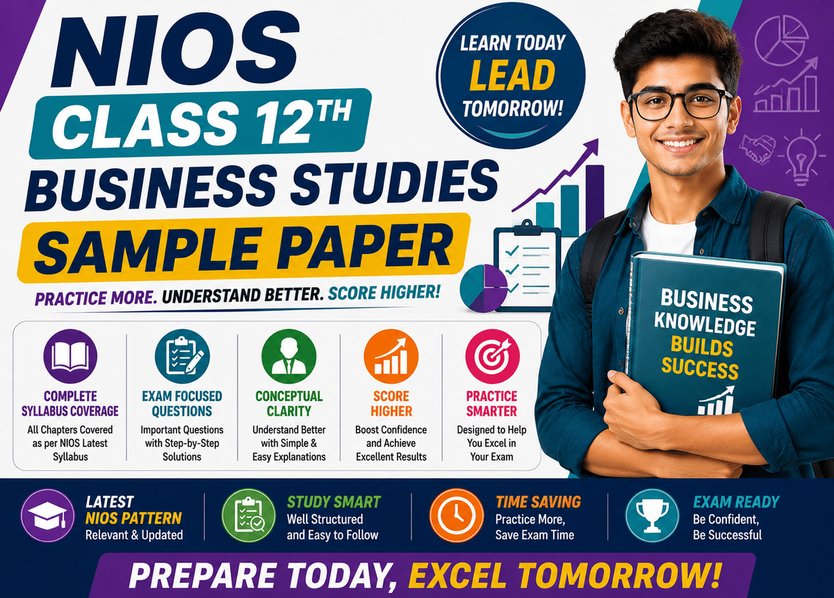 NIOS Class 12 Business Studies Sample Paper