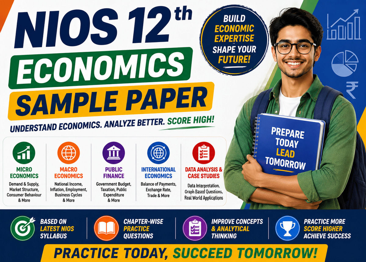 NIOS 12th Economics Sample Paper