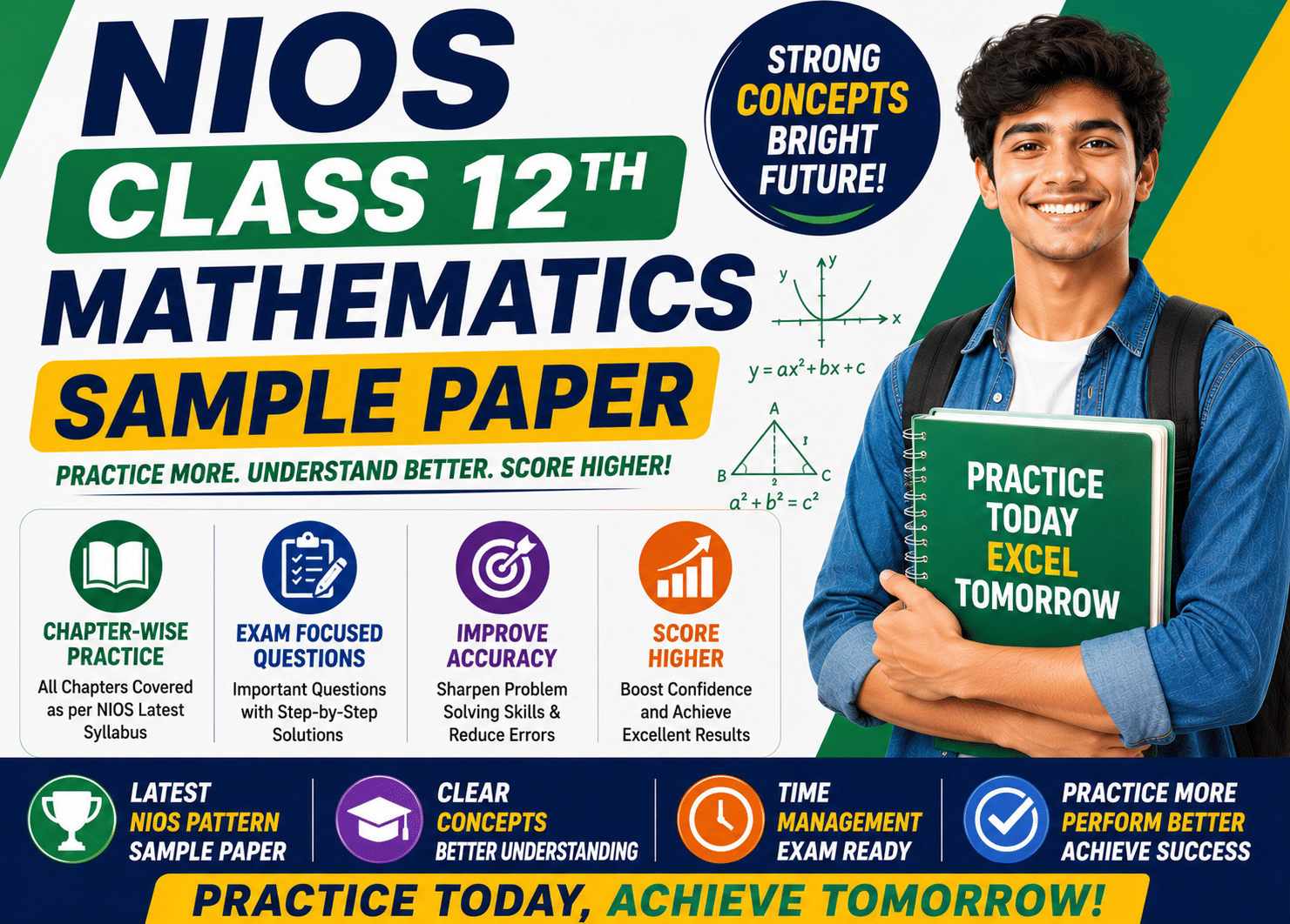 NIOS Class 12th Maths Sample Paper