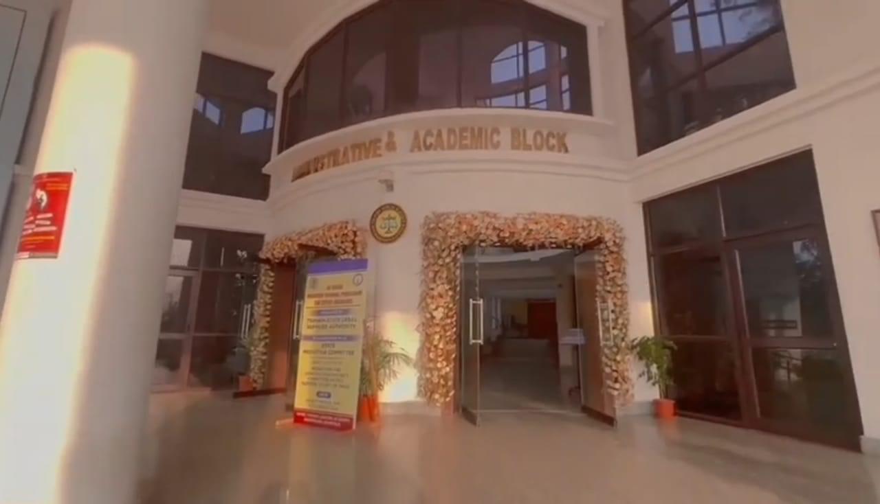 Administrative & Academic Block of NLU Tripura