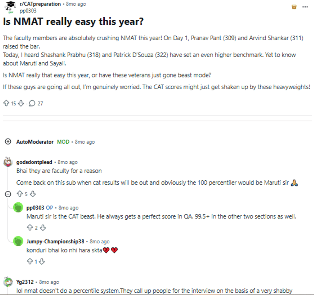 NMAT Reddit