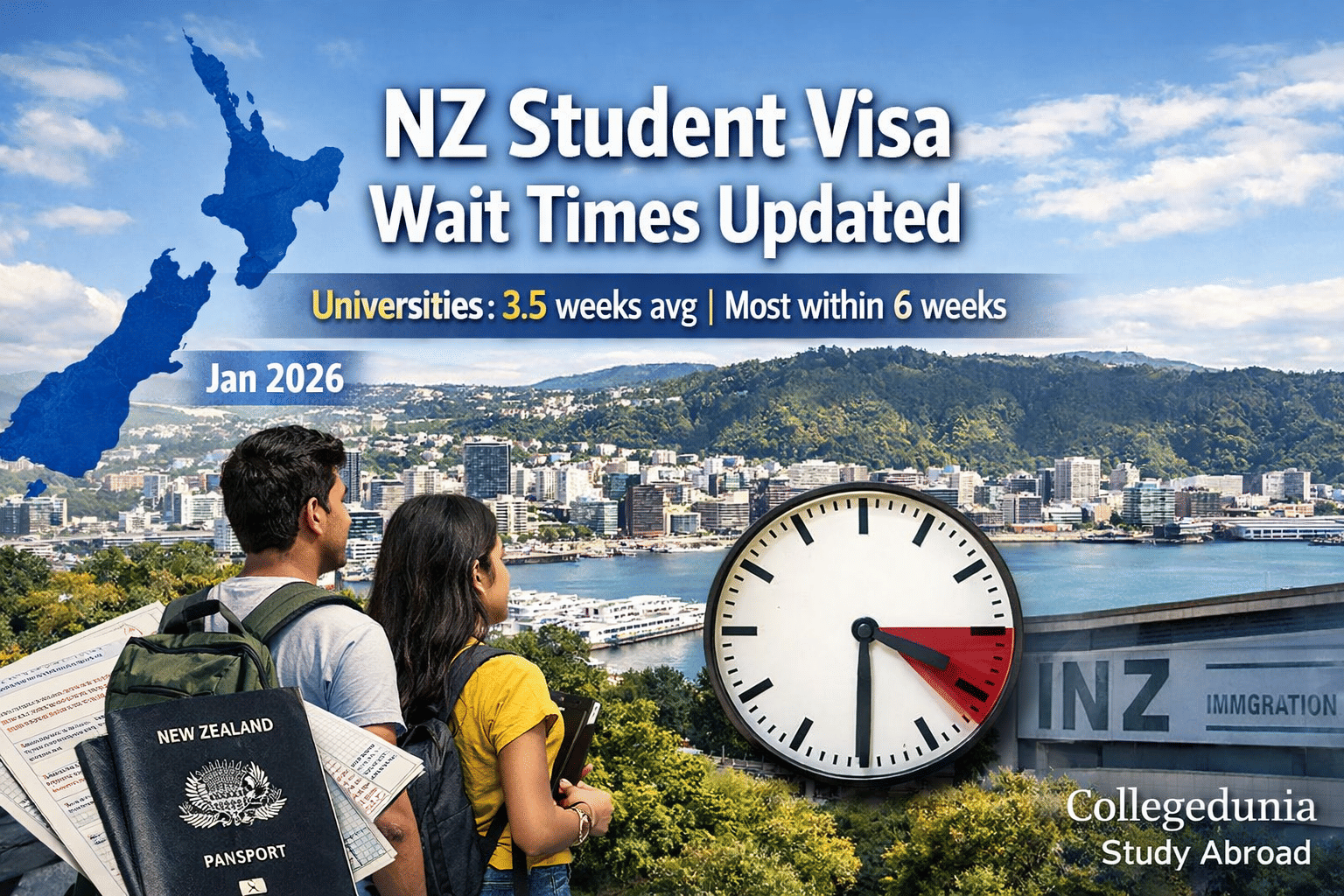 New Zealand Student Visa Wait Times
