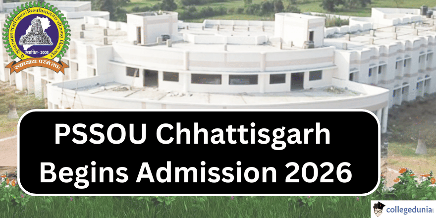 PSSOU Chhattisgarh Admission 2026