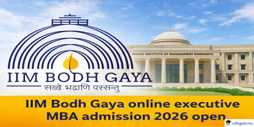 IIM Bodh Gaya Begins Online Executive MBA Admission 2026