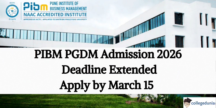 PIBM PGDM Admission 2026