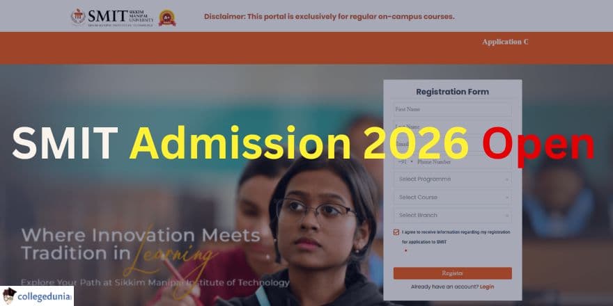 SMIT Admission 2026 Open