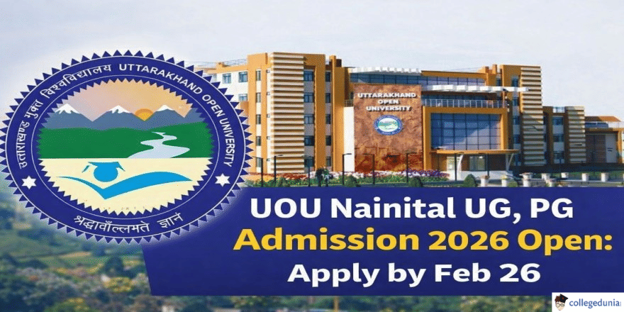 Uttarakhand Open University Nainital Begins Admission 2026