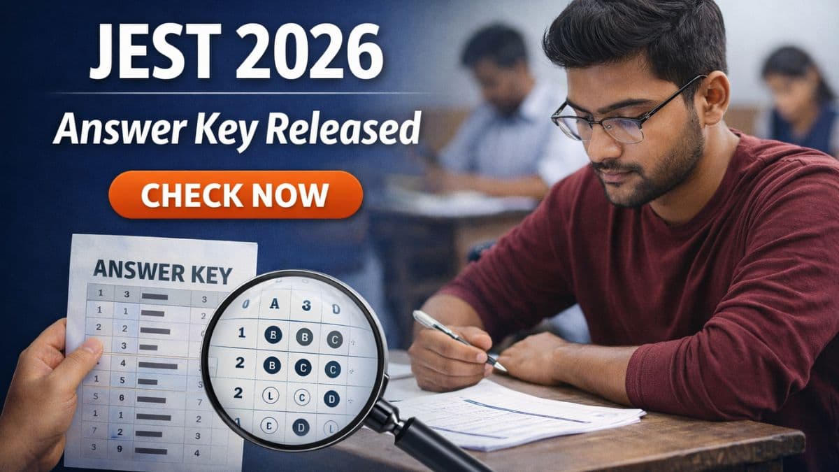 JEST 2026 Answer Key Released