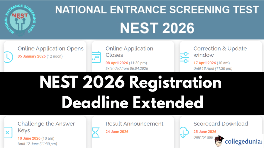 NEST 2026 Registration Deadline Extended