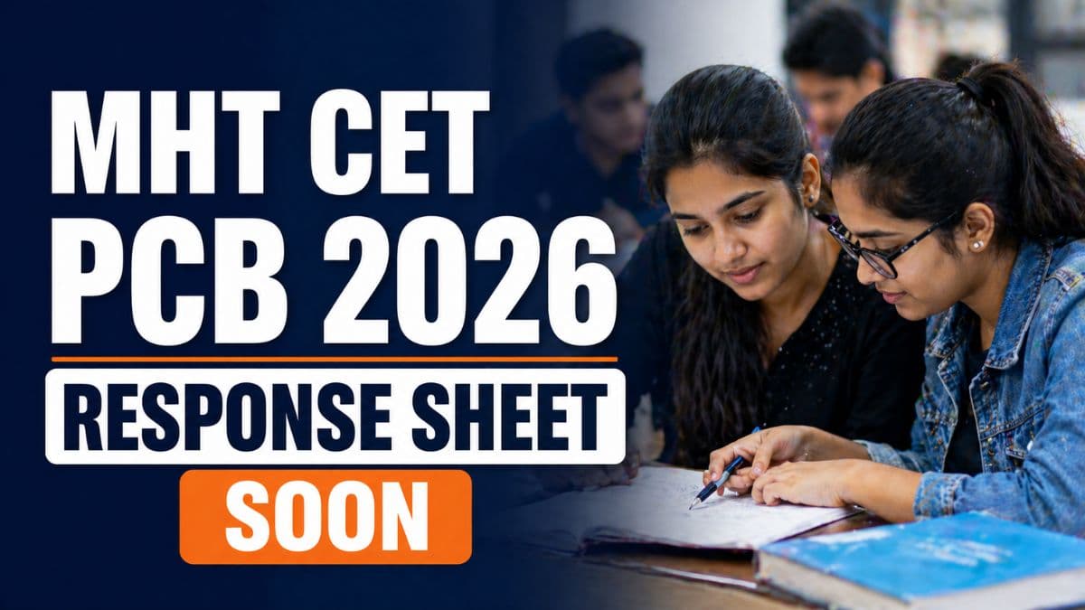 MHT CET Session 1 PCB Response Sheet 2026 Expected Soon