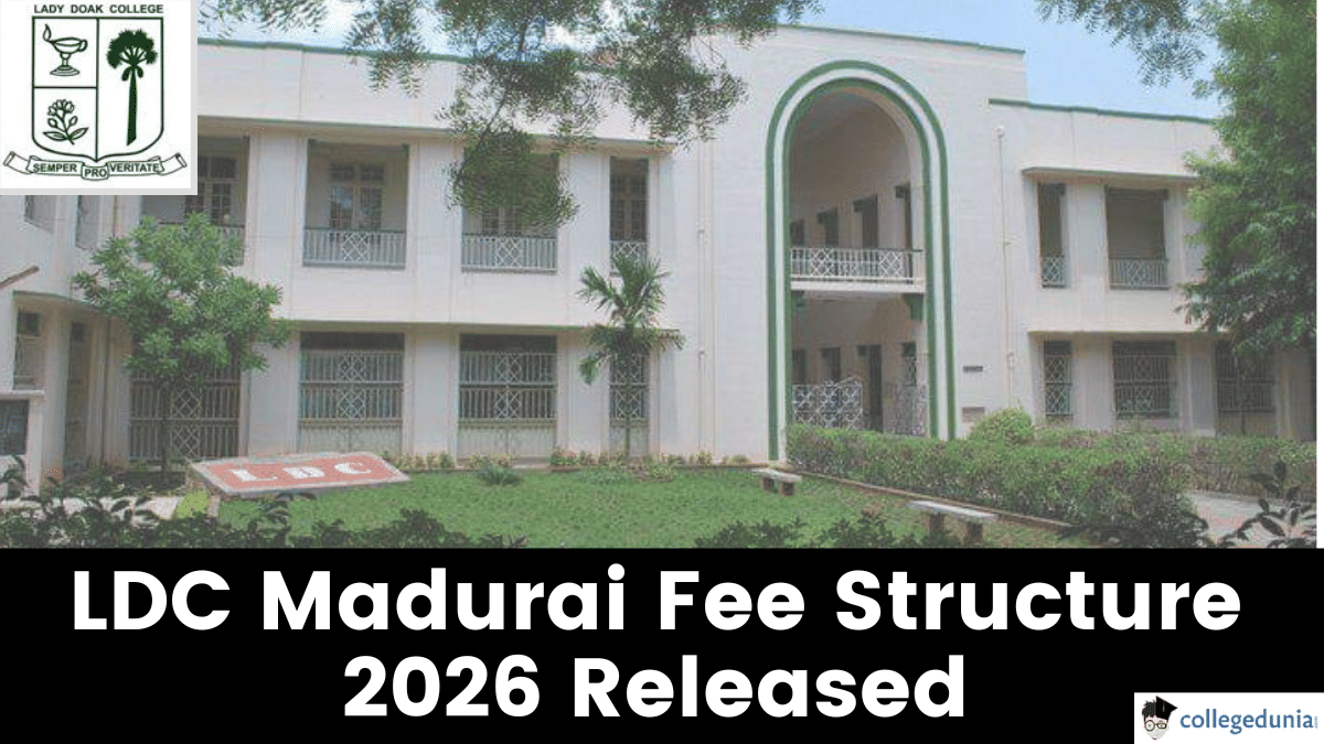 Lady Doak College Fee Structure 2026