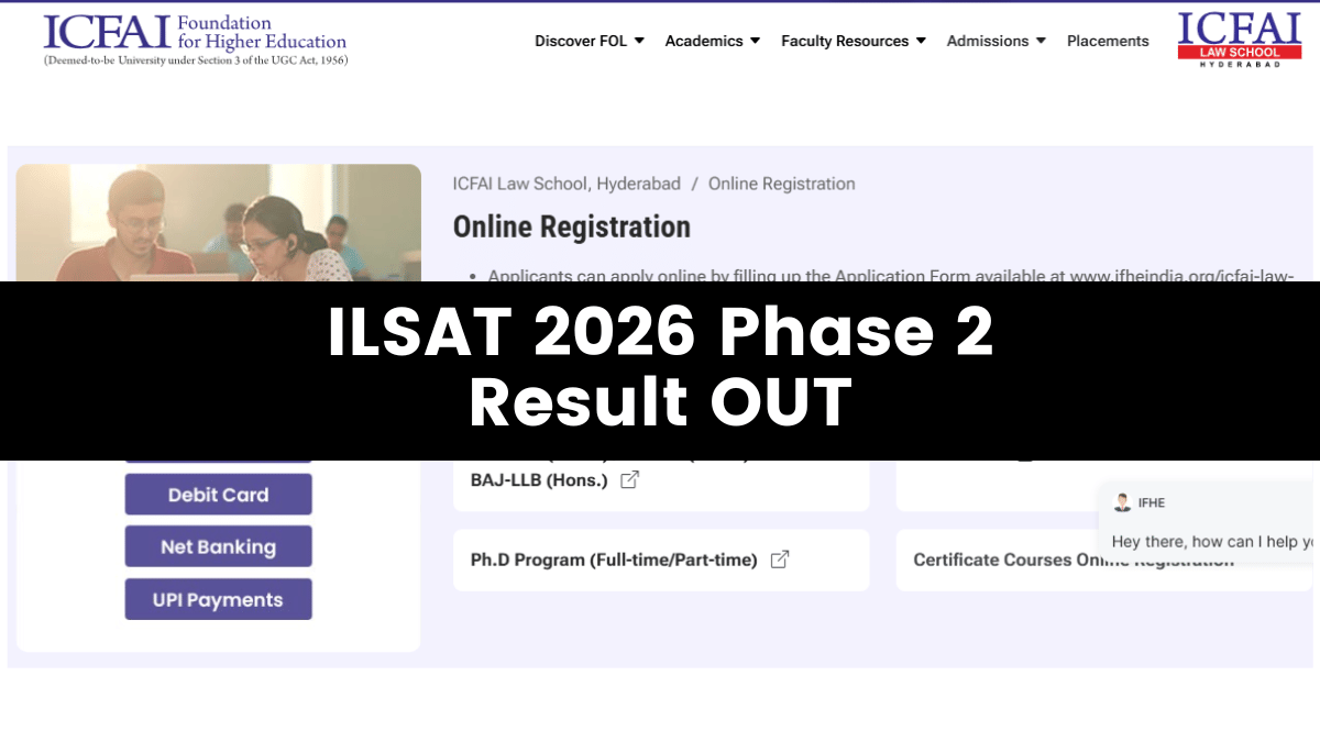 ILSAT 2026 Phase 2