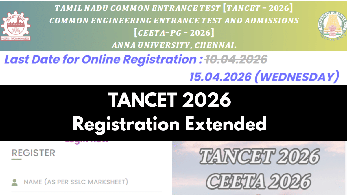 TANCET 2026 Registration Deadline Extended