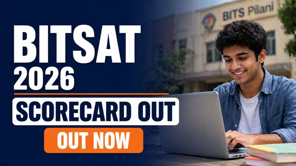 BITSAT 2026 Session 1 Scorecard Out