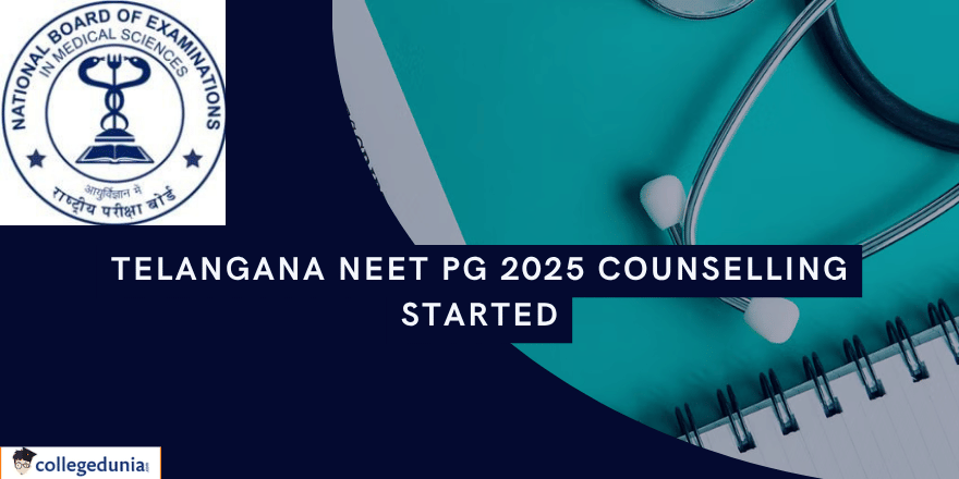 Telangana NEET PG 2025 Counselling Schedule