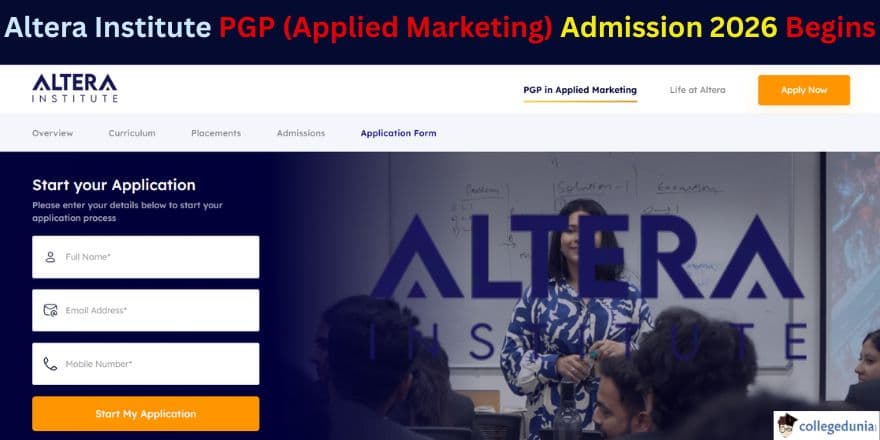 Altera Institute PGP (Applied Marketing) Admission 2026 Begins