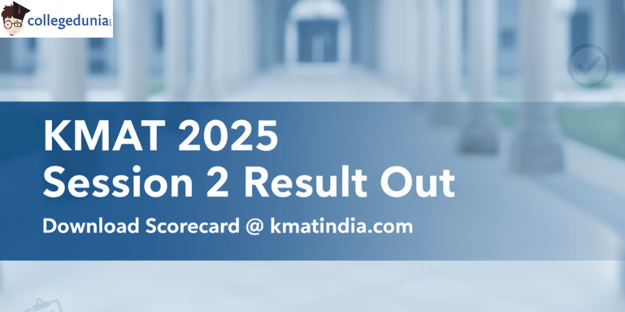 KMAT 2025 Session 2 Result Declared