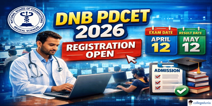 DNB PDCET 2026 Registration Open