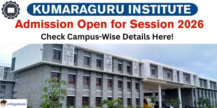 Kumaraguru Institute Opens Admission 2026
