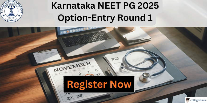 Karnataka NEET PG 2025 Option-Entry