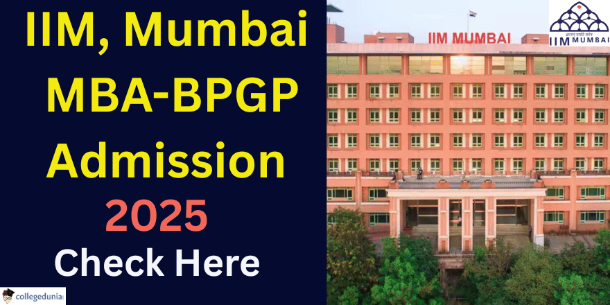 IIM Mumbai MBA BPGP Admission 2025