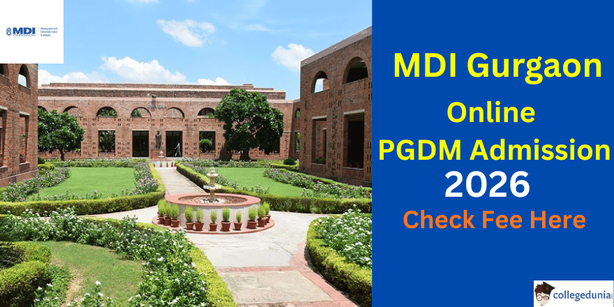 MDI Gurgaon Online PGDM Admission 2026