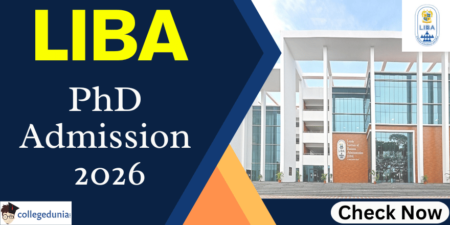 LIBA PhD Admission January 2026 Begins