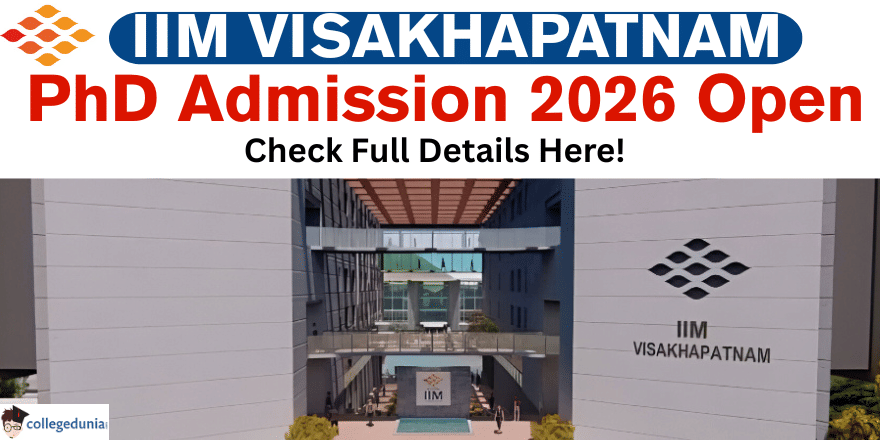  IIM Visakhapatnam PhD Admission 2026 Opens