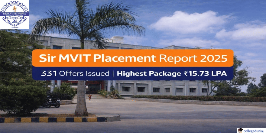 Sir MVIT Placement Results 2025 Announced