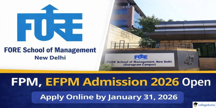 FORE School of Management Begins FPM EFPM Admission 2026