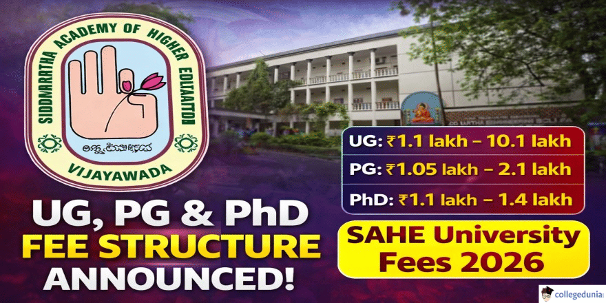 SAHE University Releases Fee Structure for Session 2026
