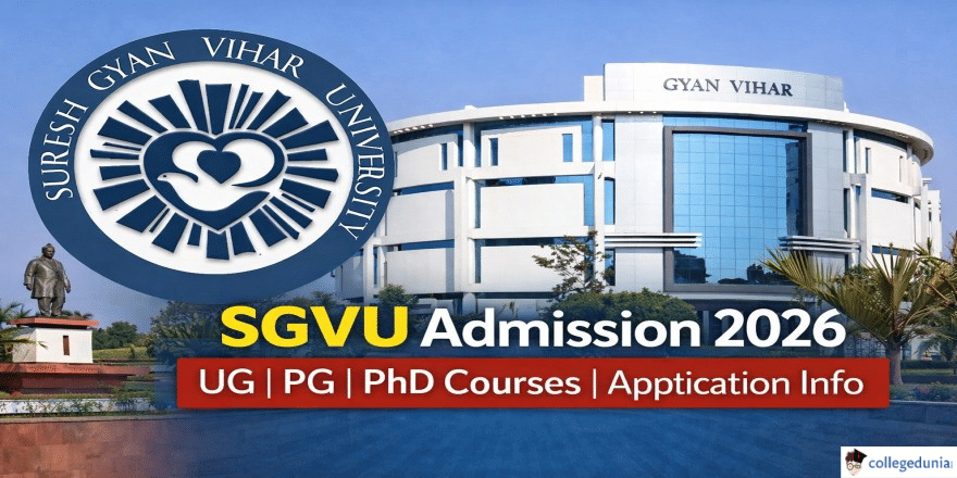 SGVU Begins Admission For Session 2026